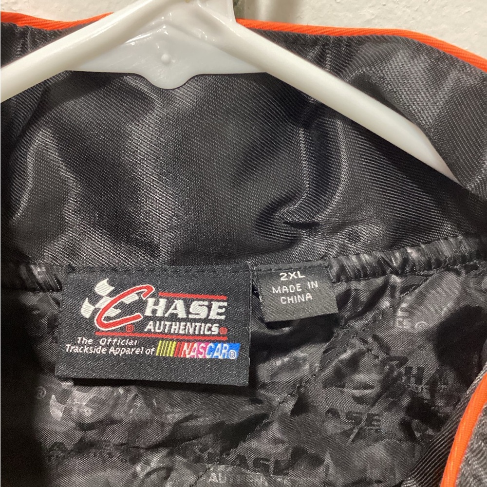 Tony Stewart #14 Bass Pro Shops Mobil 1 Racing Jacket - Black & Orange - Picture 4 of 12